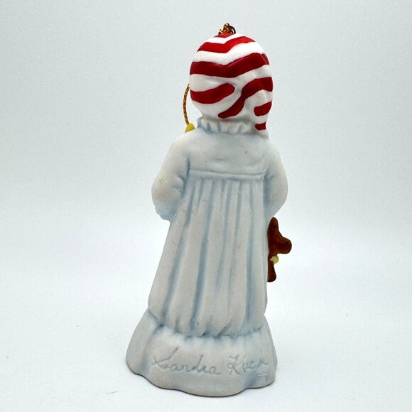 Vintage Reco Sandra Kuck "Timothy" Porcelain Christmas Ornament 1991 - Picture 8 of 8